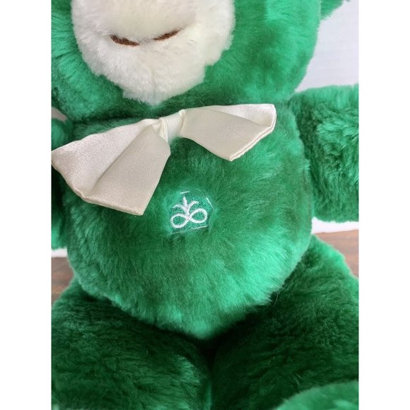 Rare Green Princess Soft Toys Teddy Bear Plush Stuffed Animal SOFT 16” Bow Tie - Picture 3 of 7